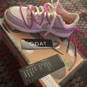 Off-white xDunk Low “lot 45 of 50”